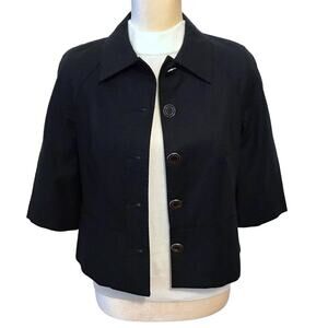 Charter Club NWT Black Blazer Women Size 4